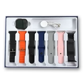 AirPods Pro 2 + Ultra 7-in-1 Smartwatch Combo ( Random Color )